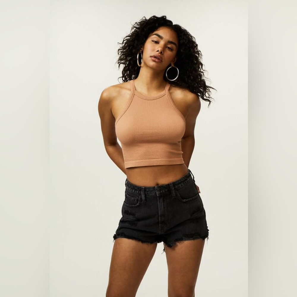 NWT Forever 21 Black Demin Shorts